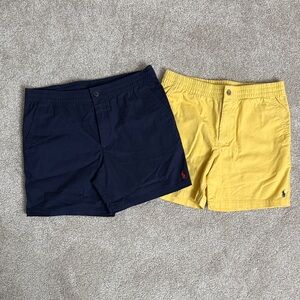 Polo by Ralph Lauren Kids Shorts - Navy and Yellow